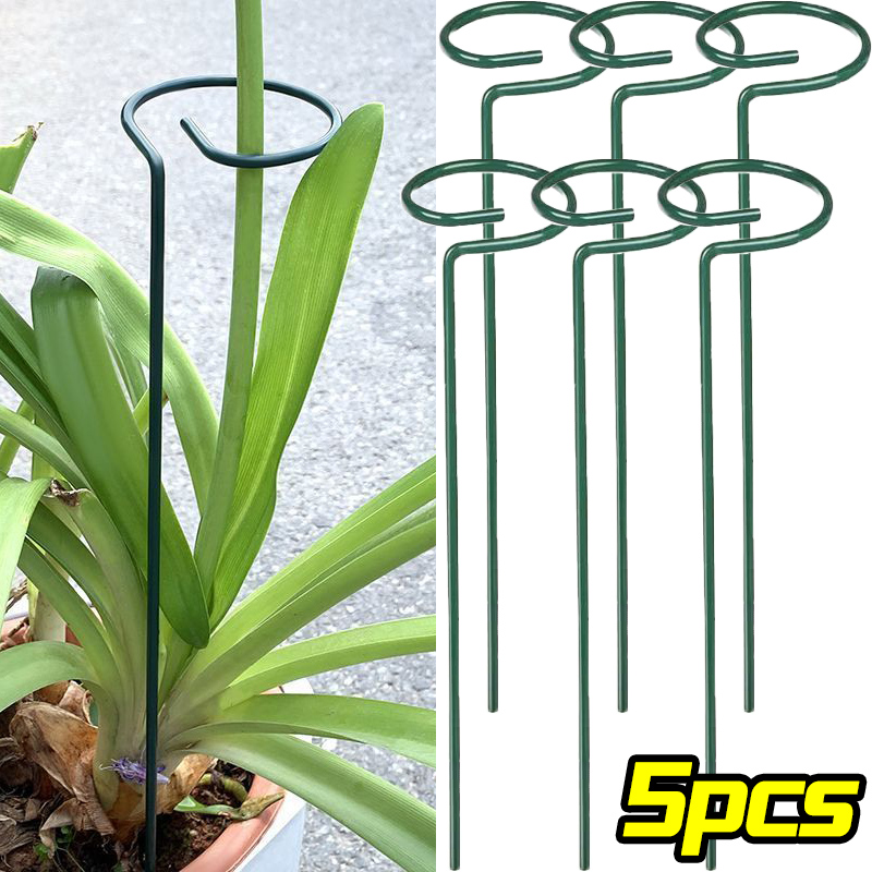 Gardening Tools For Vines - 1/10 adet Bahçe Desteği Kazık Halkası