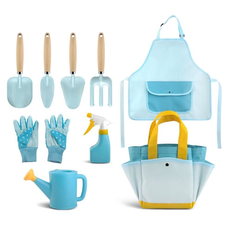 Gardening Tools Kit For Kids - AB47-Çocuk Bahçe Seti Kum Oyunu Renkli