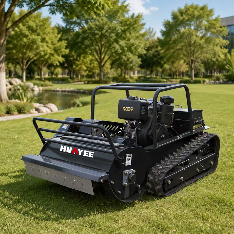 Gardening Tools Heavy Duty - Uzaktan Kumandalı Paletli Çim Biçme Makinesi,