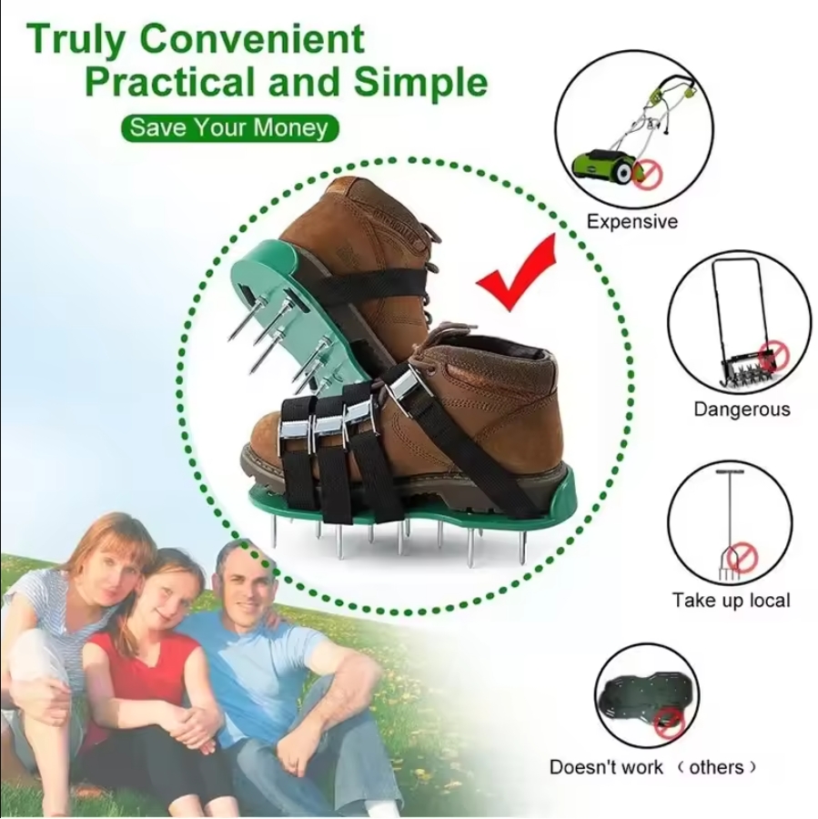 Gardening Tools Long - Bahçe Tırnak Ayakkabı Çim Gevşek Toprak