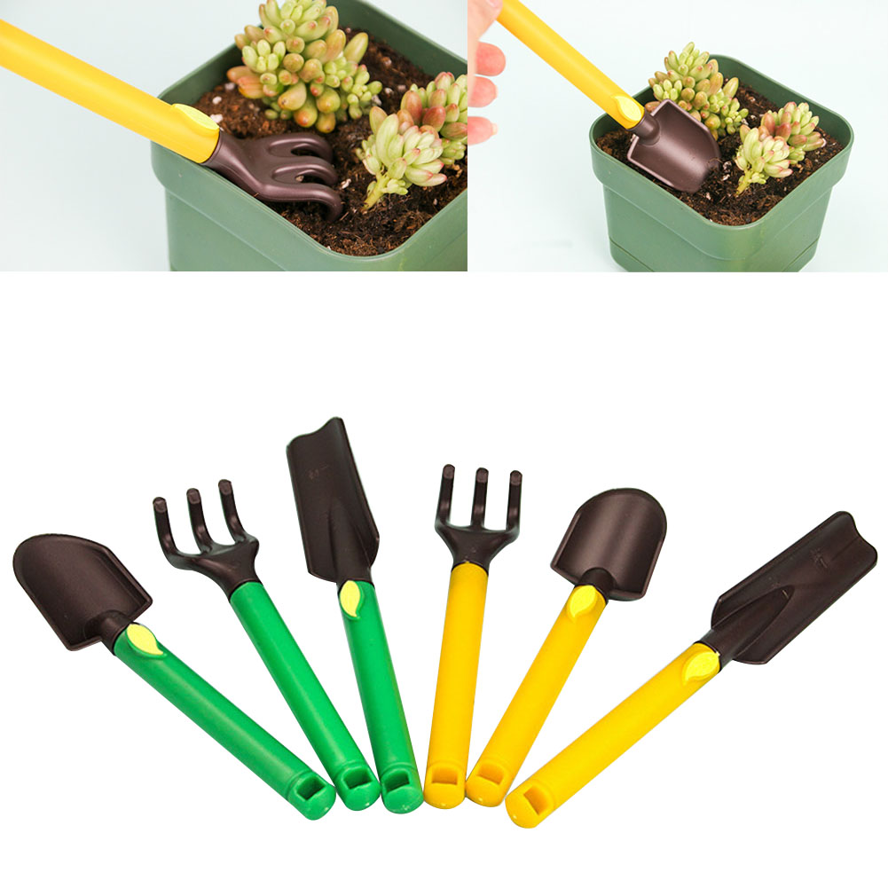 Gardening Tools Kit For Kids - 3 adet Çocuk Bahçe Aletleri Seti