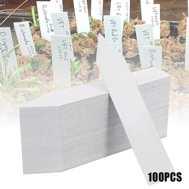 Gardening Tools Labeled - 100 adet Bahçe Tesisi Etiketleri Bitki