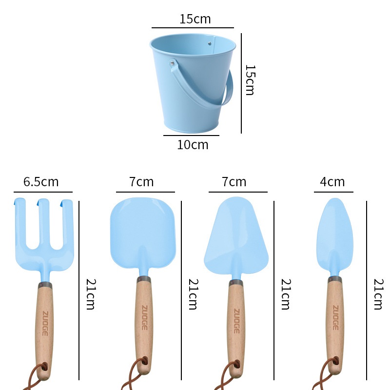 Çocuk Bahçe Seti 7 Parça, Çiçe - Gardening Tools Kit For Kids incelemesi ve fiyatı