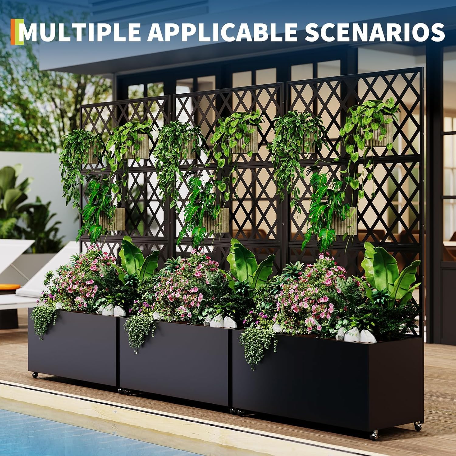 Galvanizli Çelikten Yapılmış,  - Raised Bed Planter Box incelemesi ve fiyatı