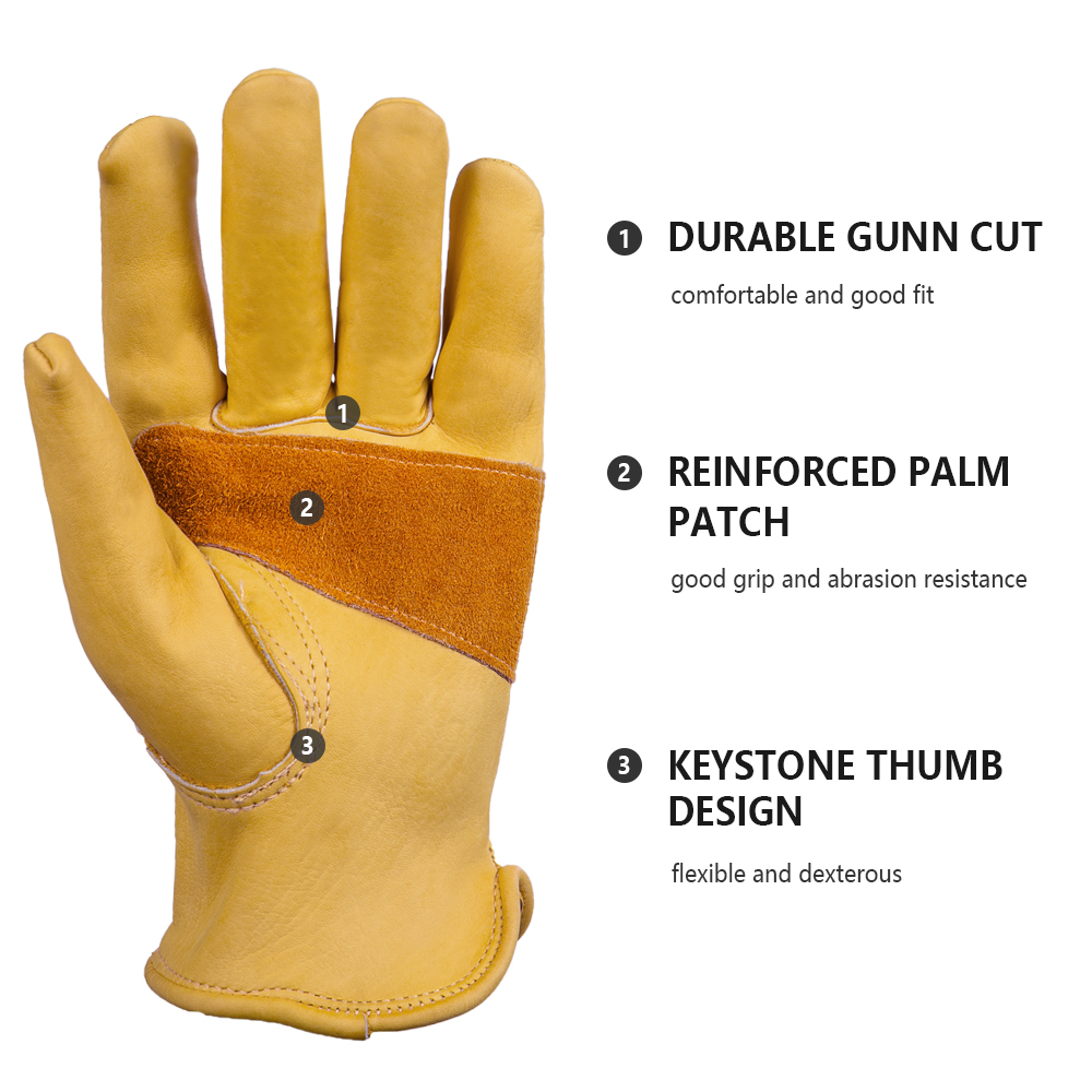 Deri Eldivenler Erkek İş Eldiv - Gardening Tools Gloves incelemesi ve fiyatı