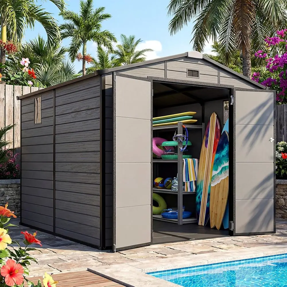 8x8 Açık Hava Depolama Kulübes - Gardening Tools Of incelemesi ve fiyatı