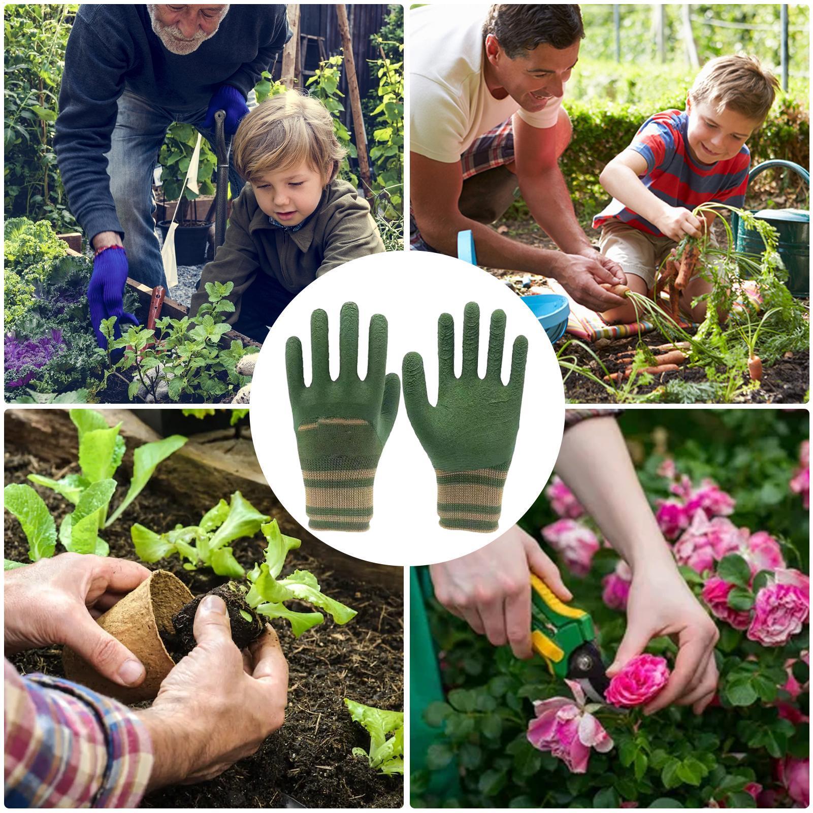 1 çift bahçe eldiveni kauçuk s - Gardening Tools Gloves incelemesi ve fiyatı