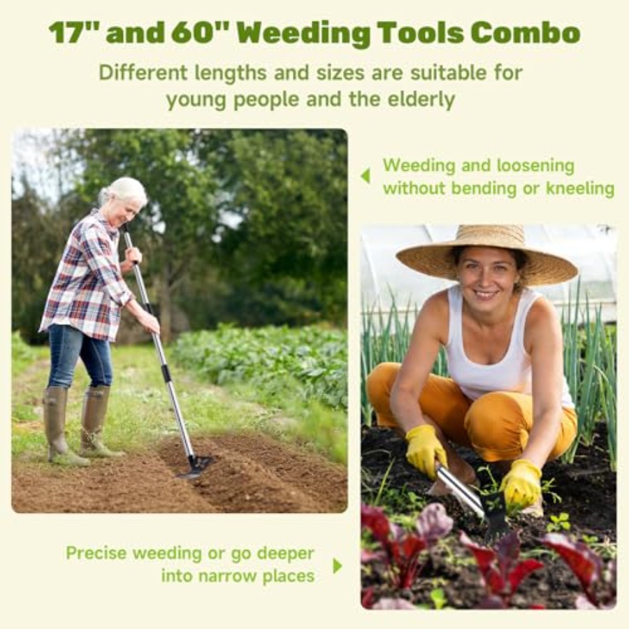 60 inç Uzun Saplı Yabani Ot Çe - Gardening Tools Long incelemesi ve fiyatı