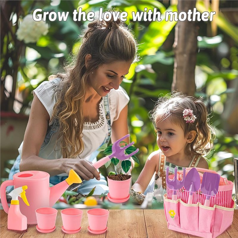 Superior-Kids Pembe Bahçe Alet - Gardening Tools Kit For Kids incelemesi ve fiyatı