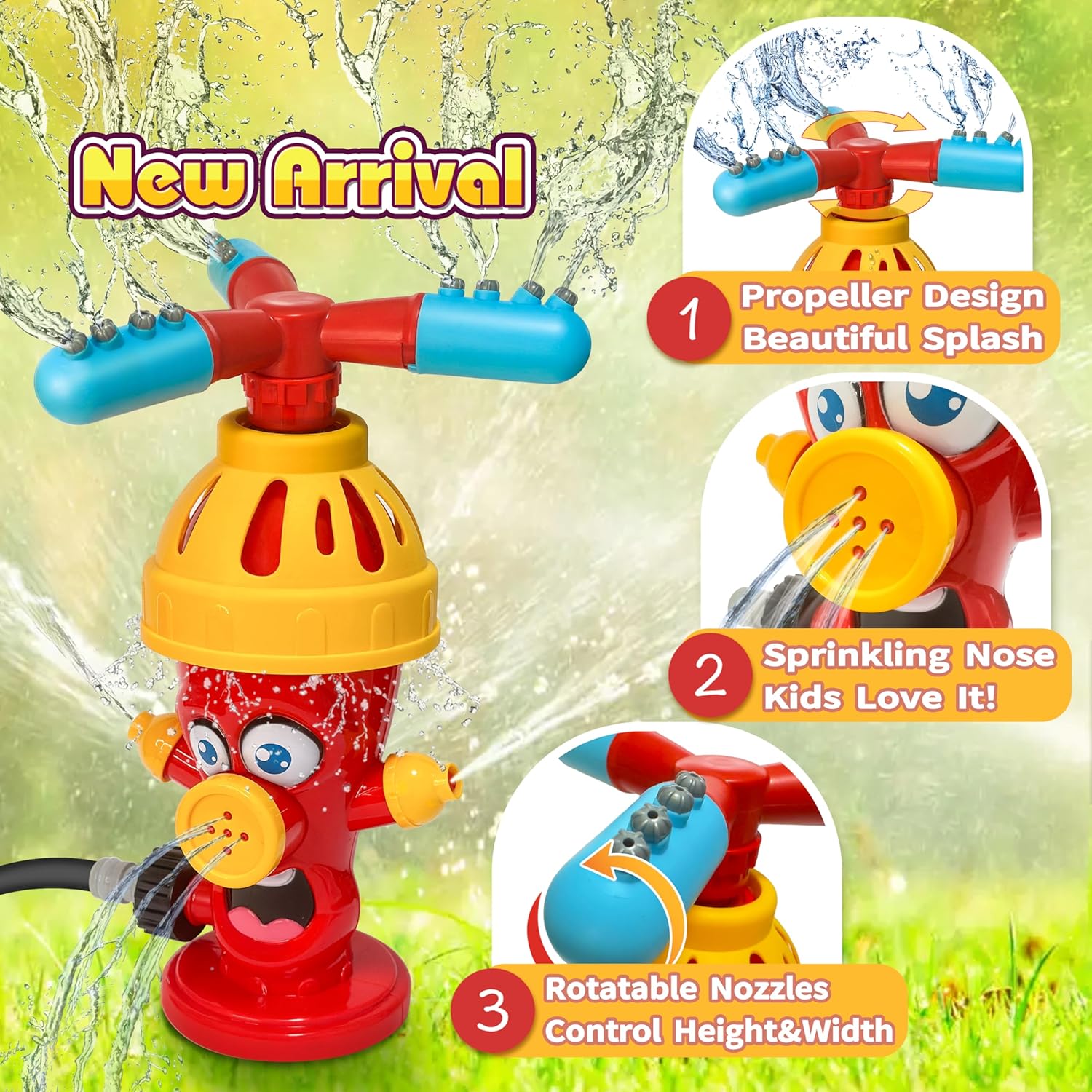 Hidrant yağmurlama su püskürtm - Gardening Tools Kids incelemesi ve fiyatı