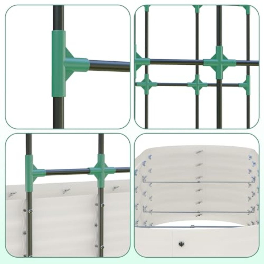 96 cm Yüksekliğinde Galvanizli - Raised Bed Planter Box incelemesi ve fiyatı