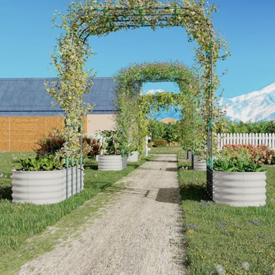 96 cm Yüksekliğinde Galvanizli - Raised Bed Planter Box incelemesi ve fiyatı
