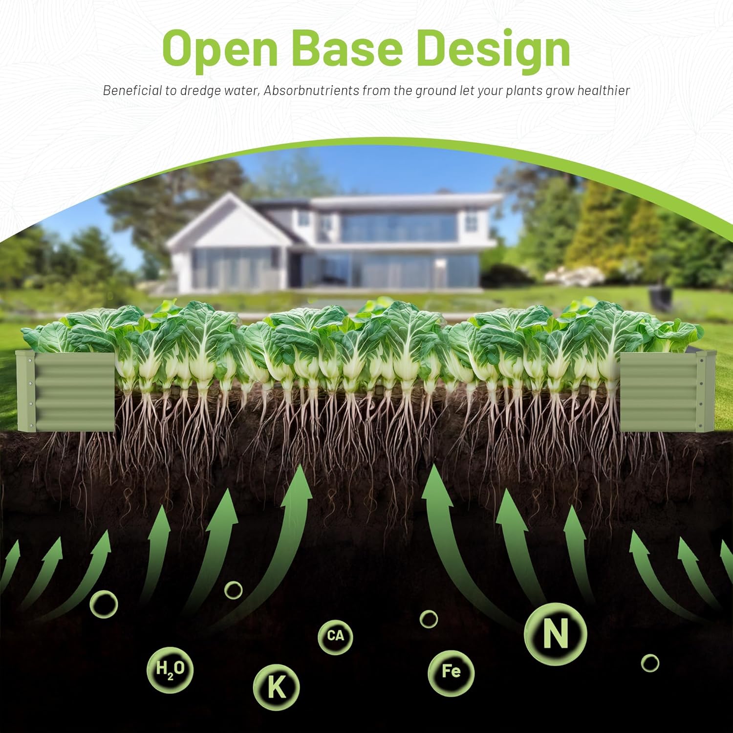 Açık Hava Sebze Bahçesi Metal  - Raised Bed Planter Box incelemesi ve fiyatı