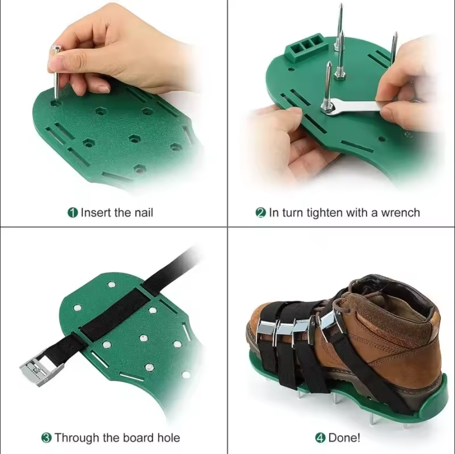 Bahçe Tırnak Ayakkabı Çim Gevş - Gardening Tools Long incelemesi ve fiyatı