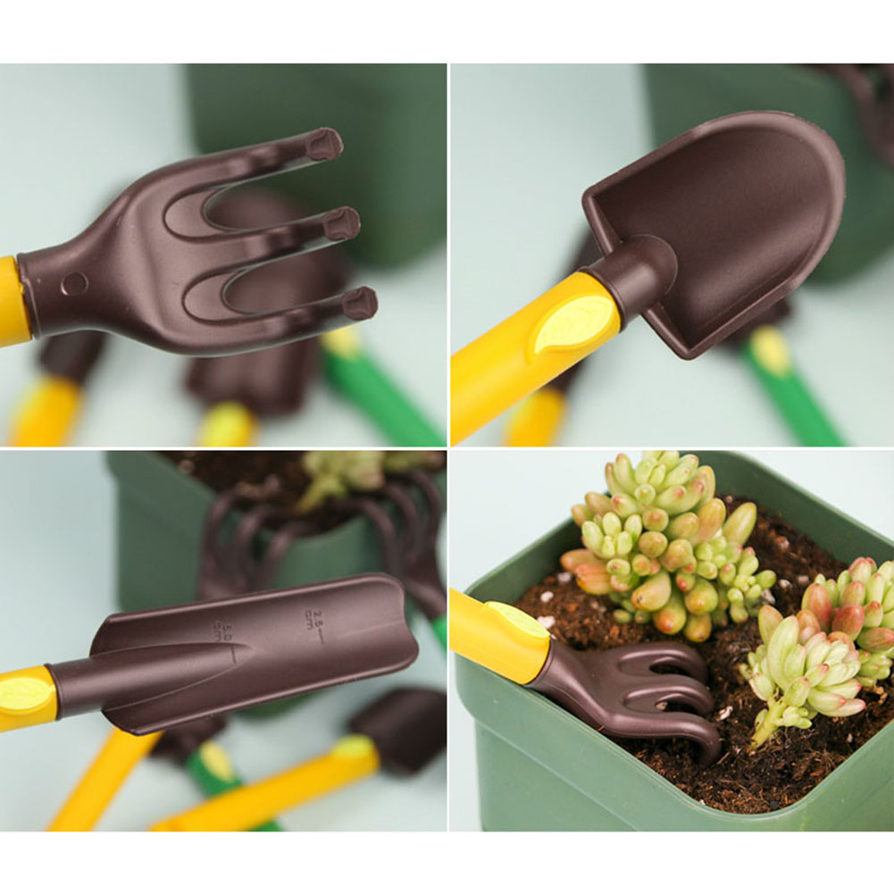 3 adet Çocuk Bahçe Aletleri Se - Gardening Tools Kit For Kids incelemesi ve fiyatı