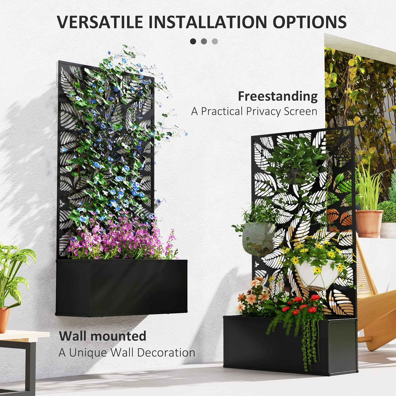 Tırmanıcı Bitkiler için Çerçev - Raised Bed Planter Box incelemesi ve fiyatı