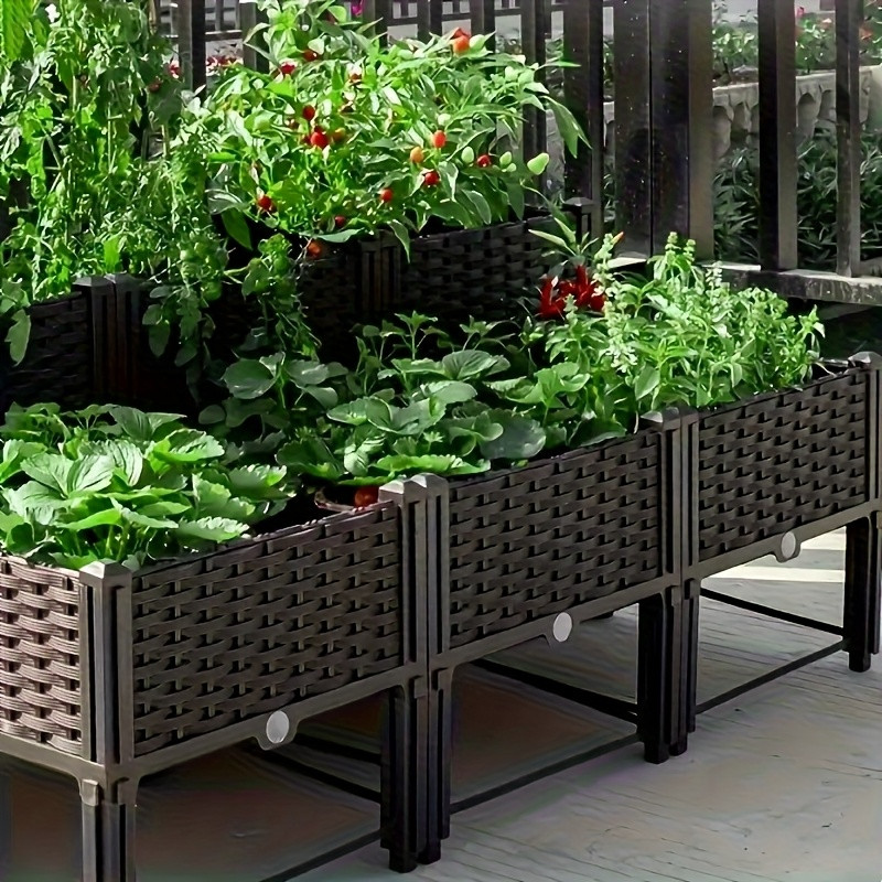 Yüksek Bahçe Yatağı, Kendiliği - Raised Bed Planter Box incelemesi ve fiyatı